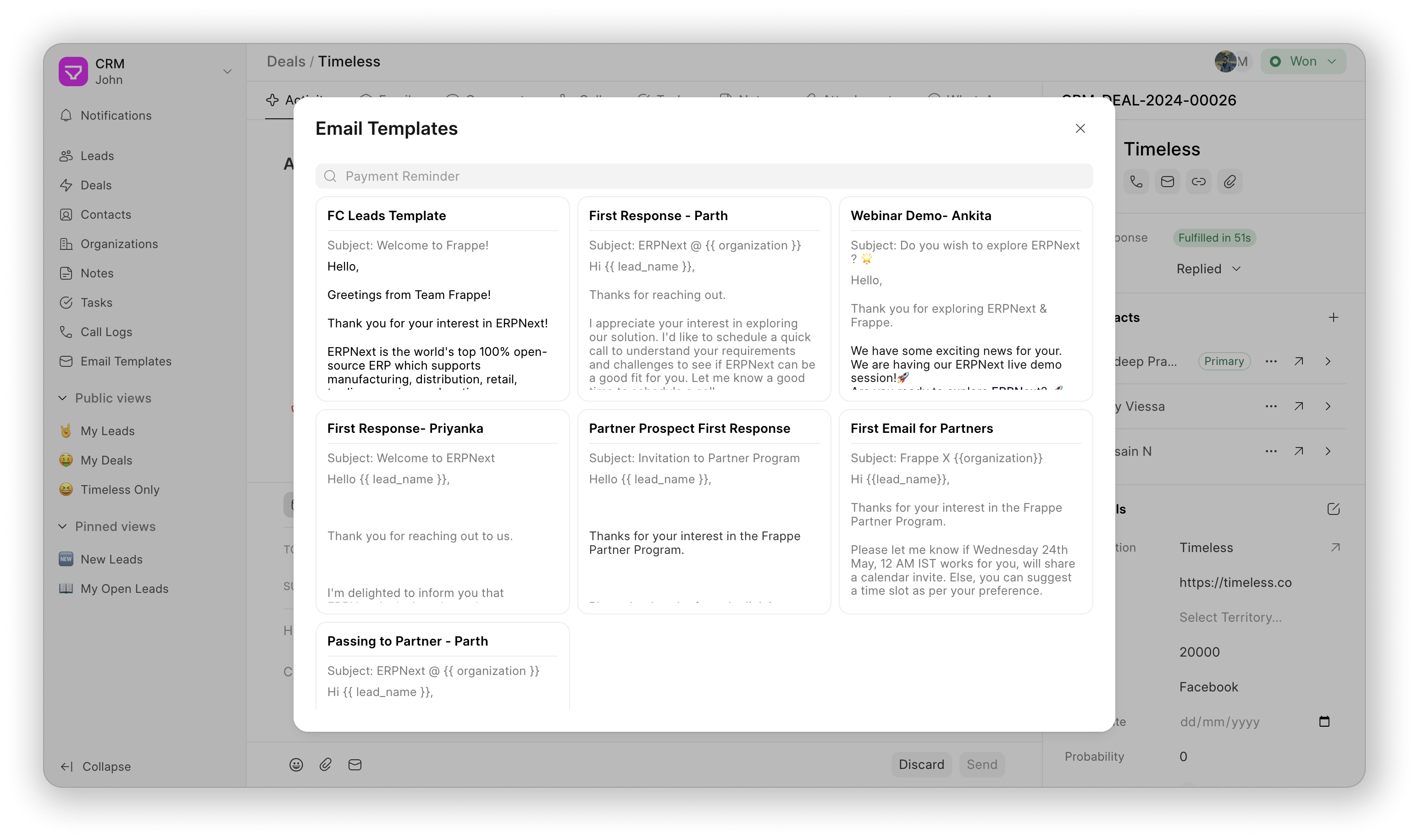 Email Template