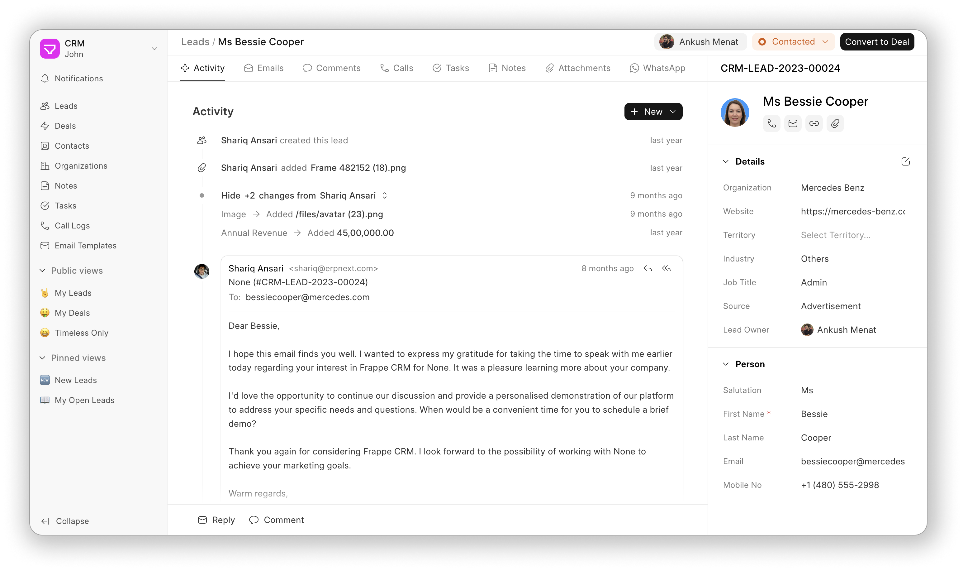 Lead Page